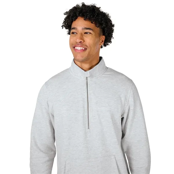 Our Men's Willow Half Zip Sweatshirt is a warm midweight athleisure... from ASI 44620 Charles River Apparel