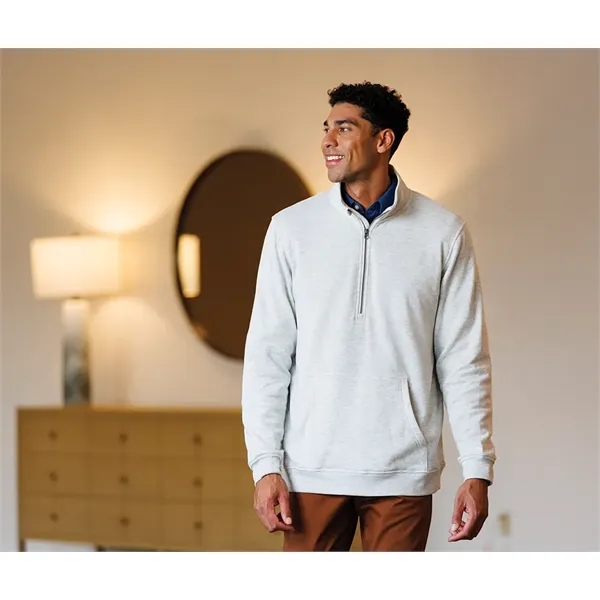 Our Men's Willow Half Zip Sweatshirt is a warm midweight athleisure... from ASI 44620 Charles River Apparel