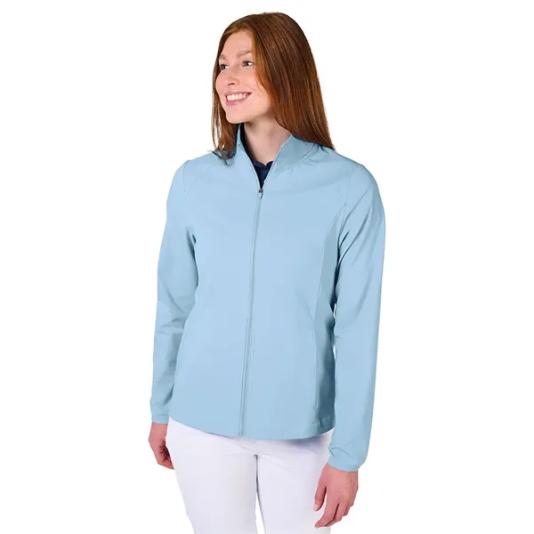 Our Women's Lexington Stretch Full Zip Jacket is lightweight, sustainable, and... from ASI 44620 Charles River Apparel