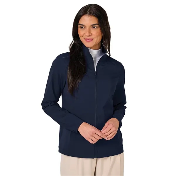 Our Women's Lexington Stretch Full Zip Jacket is lightweight, sustainable, and... from ASI 44620 Charles River Apparel