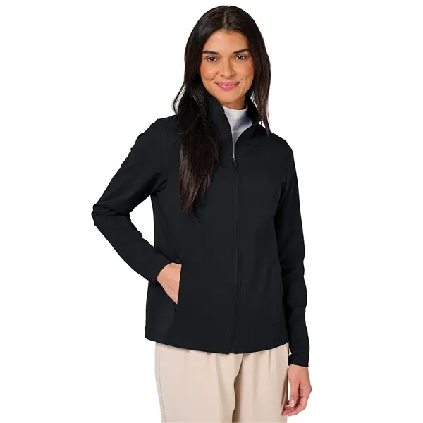 Our Women's Lexington Stretch Full Zip Jacket is lightweight, sustainable, and... from ASI 44620 Charles River Apparel