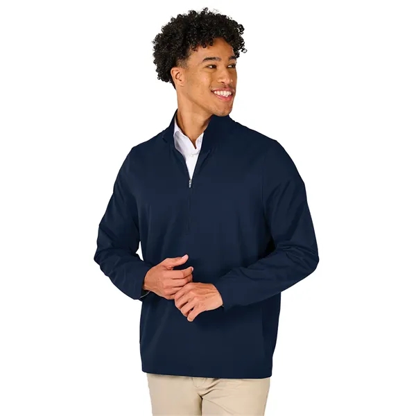 Our Men's Lexington Stretch Quarter Zip Pullover is lightweight, sporty, and... from ASI 44620 Charles River Apparel