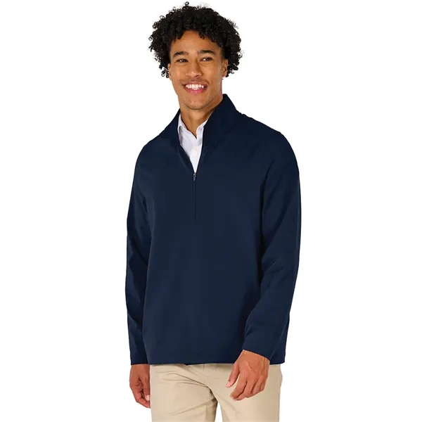 Our Men's Lexington Stretch Quarter Zip Pullover is lightweight, sporty, and... from ASI 44620 Charles River Apparel