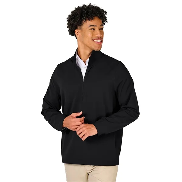 Our Men's Lexington Stretch Quarter Zip Pullover is lightweight, sporty, and... from ASI 44620 Charles River Apparel