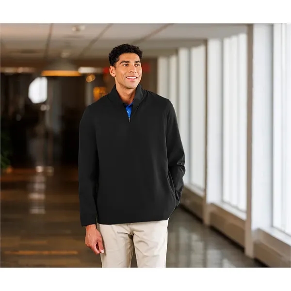 Our Men's Lexington Stretch Quarter Zip Pullover is lightweight, sporty, and... from ASI 44620 Charles River Apparel
