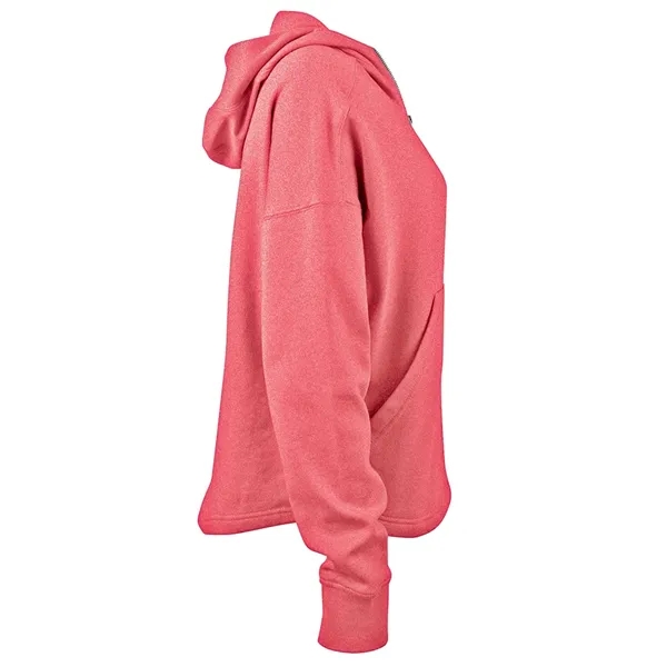 Our midweight Willow Scallop Hem Hoodie is a modern athleisure waist-length... from ASI 44620 Charles River Apparel