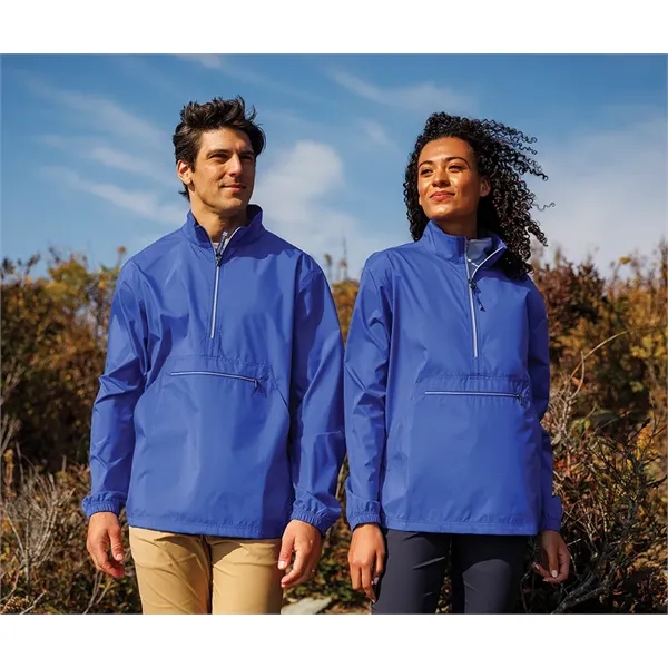 Part of a bestselling collection, the Riverbank Pack-N-Go® pullover is a... from ASI 44620 Charles River Apparel