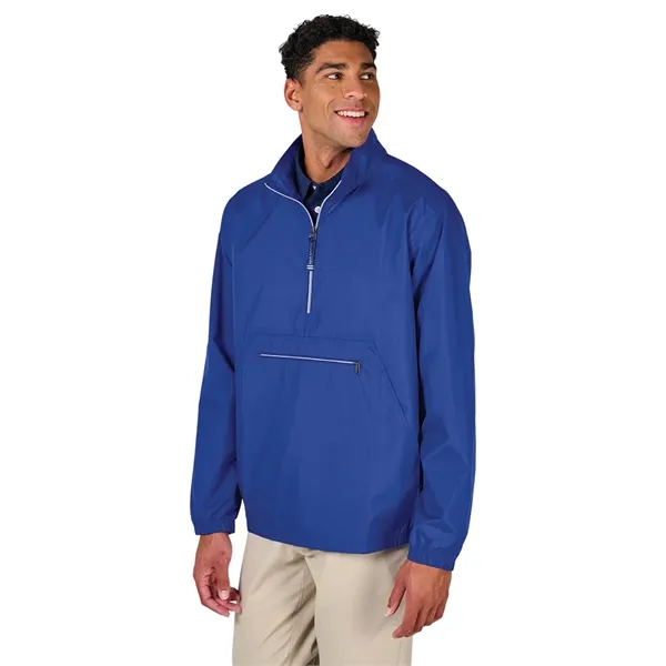 Part of a bestselling collection, the Riverbank Pack-N-Go® pullover is a... from ASI 44620 Charles River Apparel