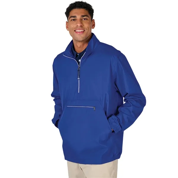 Part of a bestselling collection, the Riverbank Pack-N-Go® pullover is a... from ASI 44620 Charles River Apparel