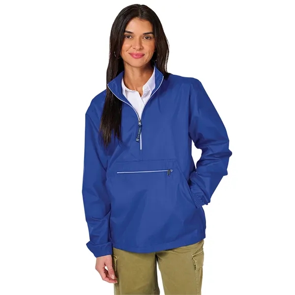 Part of a bestselling collection, the Riverbank Pack-N-Go® pullover is a... from ASI 44620 Charles River Apparel