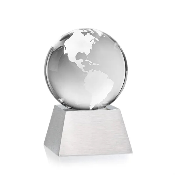 Globe on a beautiful Aluminum base... from ASI 84592 St Regis Group / St Regis