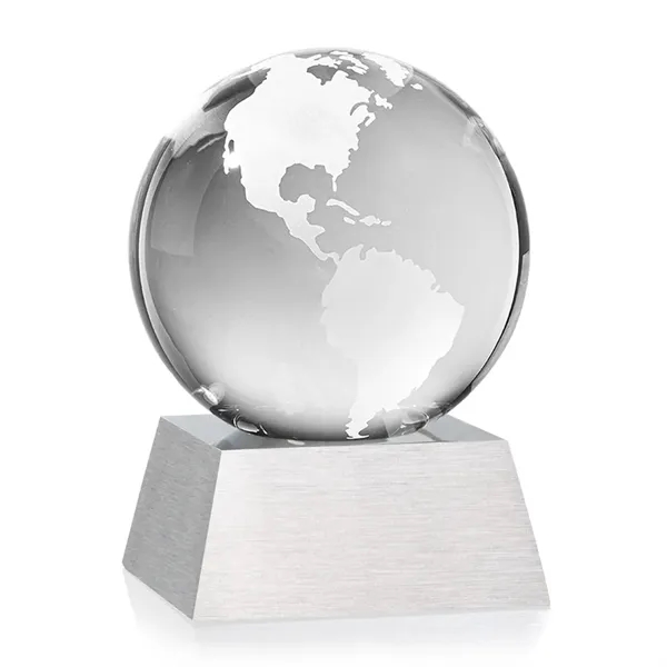 Globe on a beautiful Aluminum base... from ASI 84592 St Regis Group / St Regis