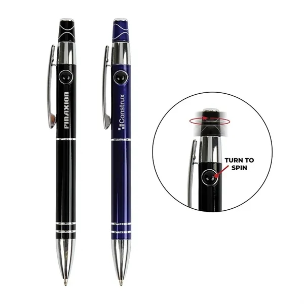 Continuity Twist Action Ballpoint Spinner Pen... from ASI 67866 Logomark/Valumark