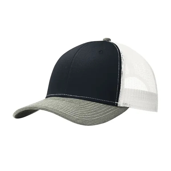 Stylish Port Authority® Snapback Trucker Cap with breathable mesh, snapback closure,... from ASI 72657 Active Life Promo / Active Life