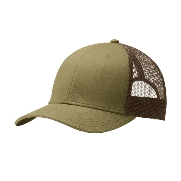 Stylish Port Authority® Snapback Trucker Cap with breathable mesh, snapback closure,... from ASI 72657 Active Life Promo / Active Life