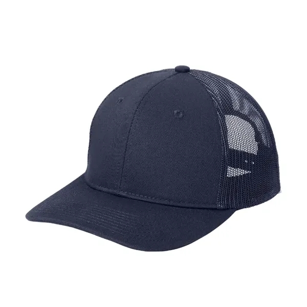Stylish Port Authority® Snapback Trucker Cap with breathable mesh, snapback closure,... from ASI 72657 Active Life Promo / Active Life