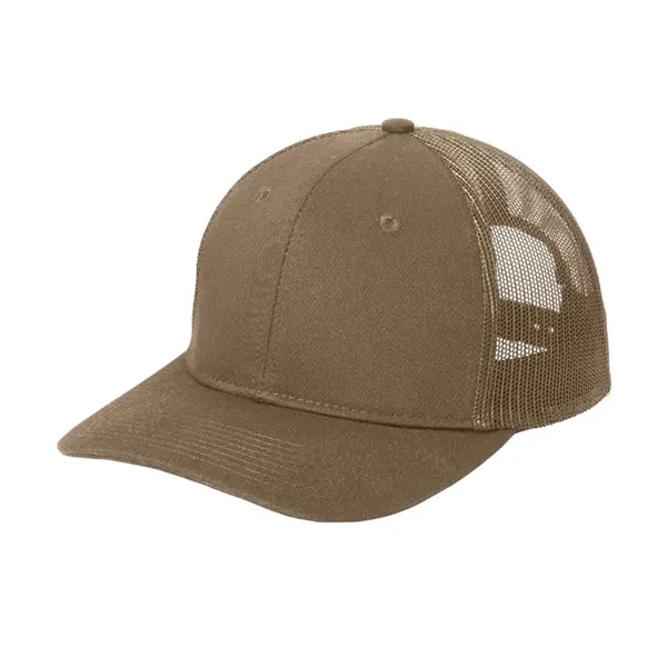 Stylish Port Authority® Snapback Trucker Cap with breathable mesh, snapback closure,... from ASI 72657 Active Life Promo / Active Life
