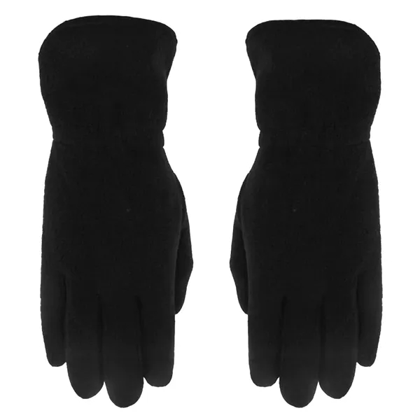 100% polyester fleece text gloves with an elastic band at the... from ASI 90160 Suntex Industries
