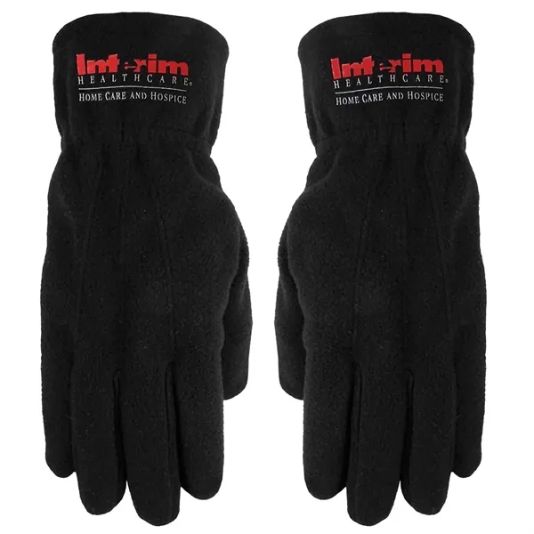 100% polyester fleece text gloves with an elastic band at the... from ASI 90160 Suntex Industries