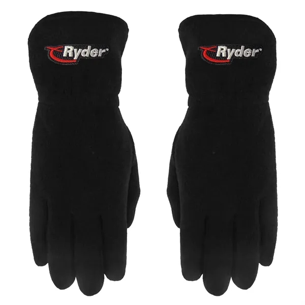 100% polyester fleece text gloves with an elastic band at the... from ASI 90160 Suntex Industries