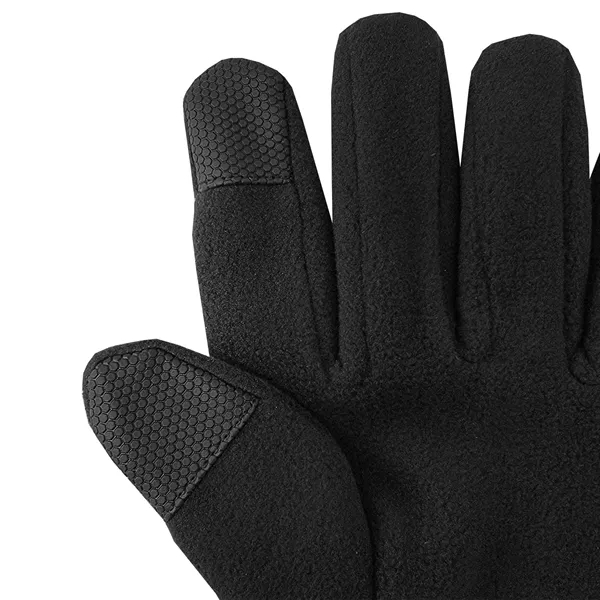 100% polyester fleece text gloves with an elastic band at the... from ASI 90160 Suntex Industries