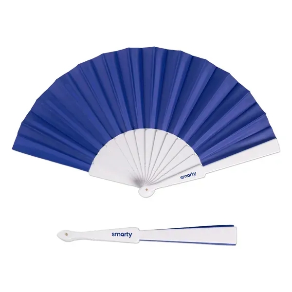 Rainbow-colored foldable hand fan.... from ASI 98360 WOWLine / WOWLine®