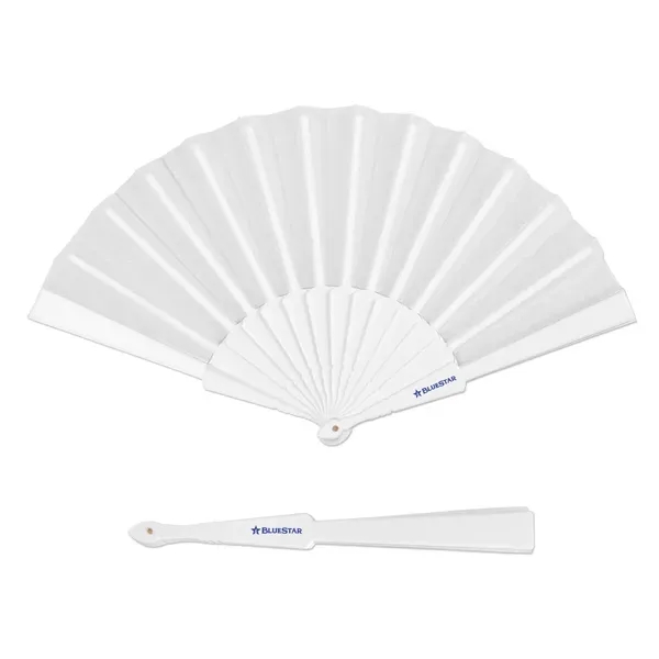 Rainbow-colored foldable hand fan.... from ASI 98360 WOWLine / WOWLine®