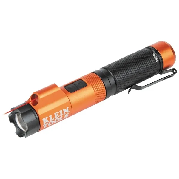 Klein Rechargeable LED Flashlight with Laser. 350 Lumens with pocket clip... from ASI 41561 Brand Box USA, LLC