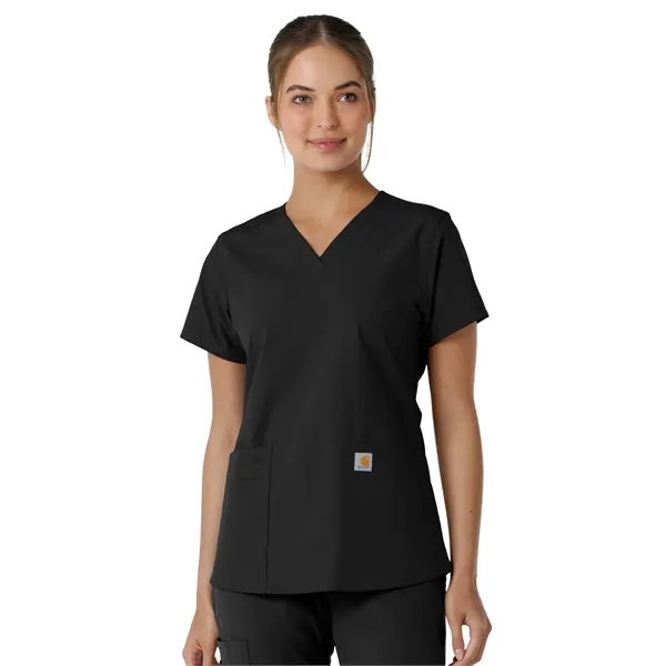 Carhartt - Force Essentials - Women's Four-Pocket V-Neck ...... from ASI 86018 Scrub Authority / Uniform Stores