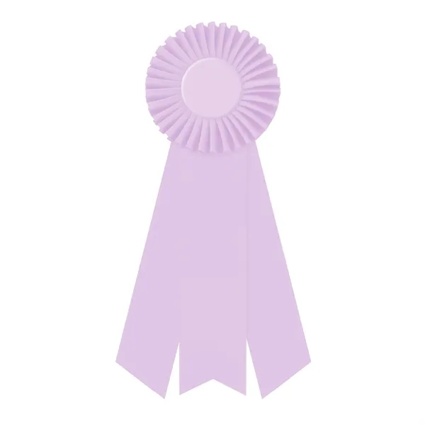 Rosette 4" with 3 streamers 2" middle dovetail and 1 5/8"... from ASI 93520 Ventura Inc