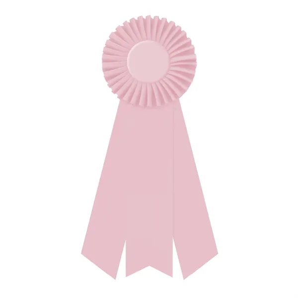 Rosette 4" with 3 streamers 2" middle dovetail and 1 5/8"... from ASI 93520 Ventura Inc