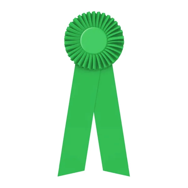 Rosette with two streamers 1 5/8" angled, 11" total length.... from ASI 93520 Ventura Inc