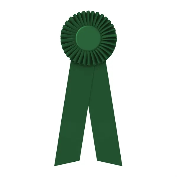 Rosette with two streamers 1 5/8" angled, 11" total length.... from ASI 93520 Ventura Inc