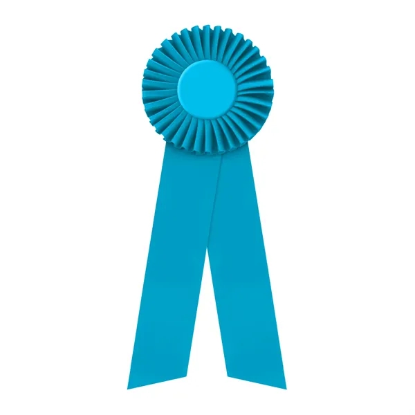 Rosette with two streamers 1 5/8" angled, 11" total length.... from ASI 93520 Ventura Inc