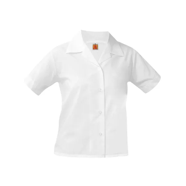 A+ Uniforms Woven Shirts - Pointed Collar Short Sleeve Br...... from ASI 86018 Scrub Authority / Uniform Stores