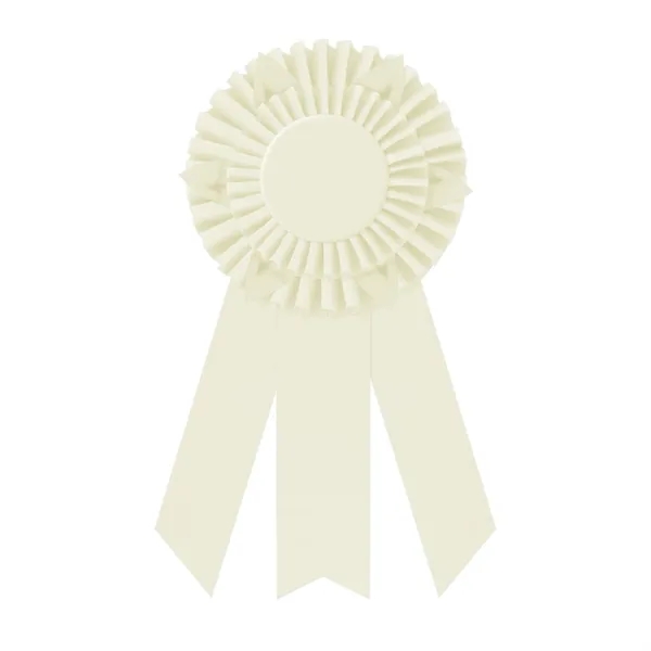 Rosette with 3 streamers, 2" middle dovetail and 1 5/8" sides... from ASI 93520 Ventura Inc