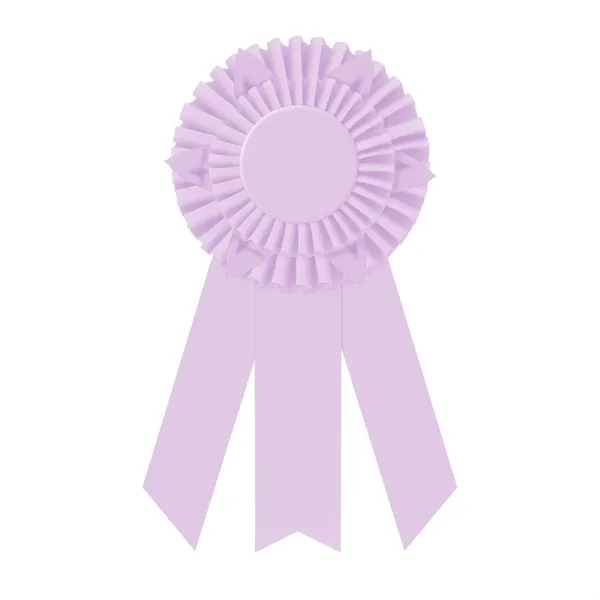 Rosette with 3 streamers, 2" middle dovetail and 1 5/8" sides... from ASI 93520 Ventura Inc