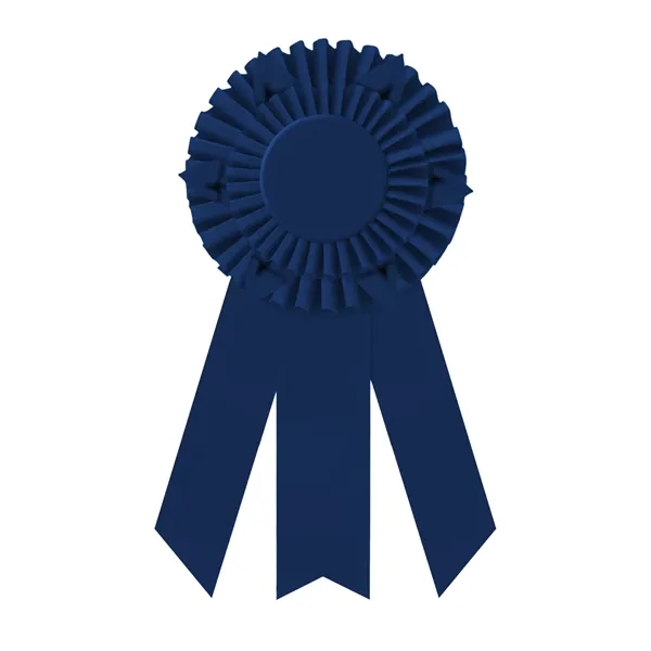 Rosette with 3 streamers, 2" middle dovetail and 1 5/8" sides... from ASI 93520 Ventura Inc