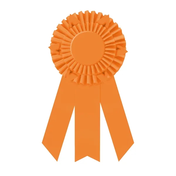 Rosette with 3 streamers, 2" middle dovetail and 1 5/8" sides... from ASI 93520 Ventura Inc