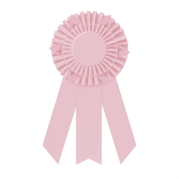 Rosette with 3 streamers, 2" middle dovetail and 1 5/8" sides... from ASI 93520 Ventura Inc