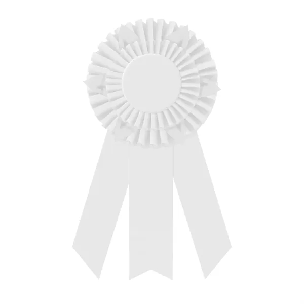 Rosette with 3 streamers, 2" middle dovetail and 1 5/8" sides... from ASI 93520 Ventura Inc