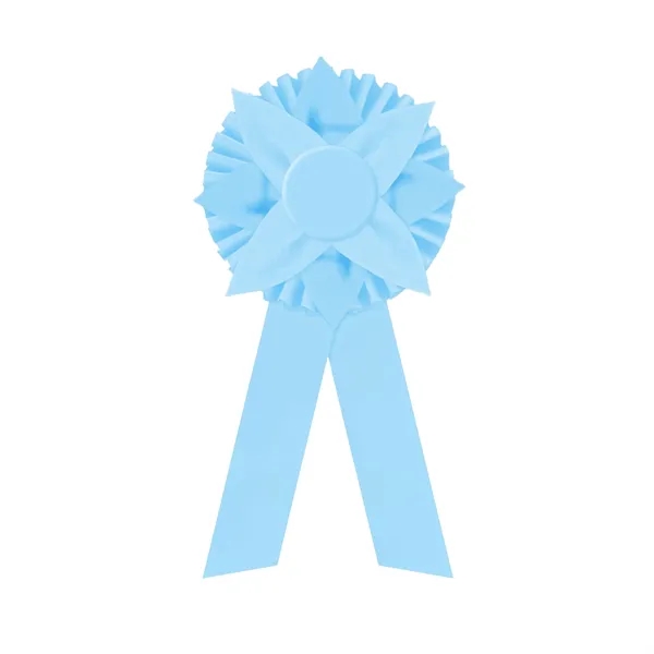 Rosette with two streamers 1 5/8" angled, 12" total length.... from ASI 93520 Ventura Inc