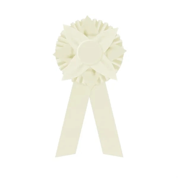 Rosette with two streamers 1 5/8" angled, 12" total length.... from ASI 93520 Ventura Inc