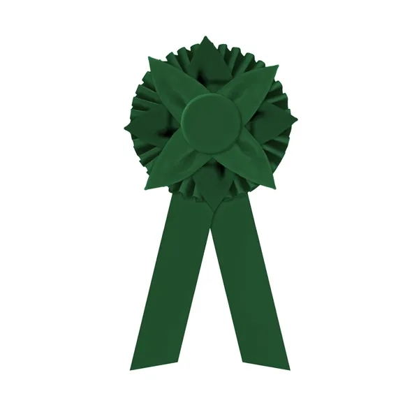 Rosette with two streamers 1 5/8" angled, 12" total length.... from ASI 93520 Ventura Inc