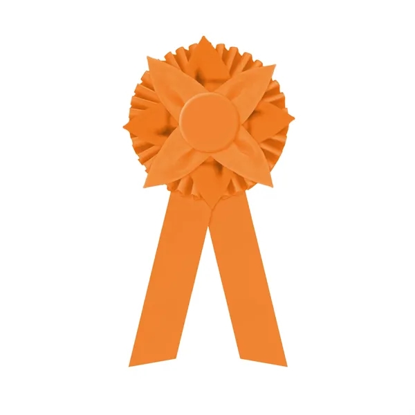 Rosette with two streamers 1 5/8" angled, 12" total length.... from ASI 93520 Ventura Inc