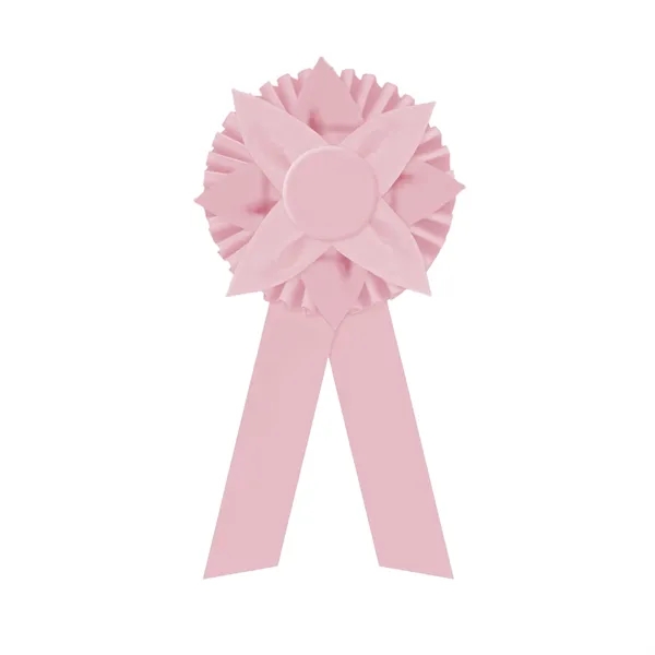 Rosette with two streamers 1 5/8" angled, 12" total length.... from ASI 93520 Ventura Inc