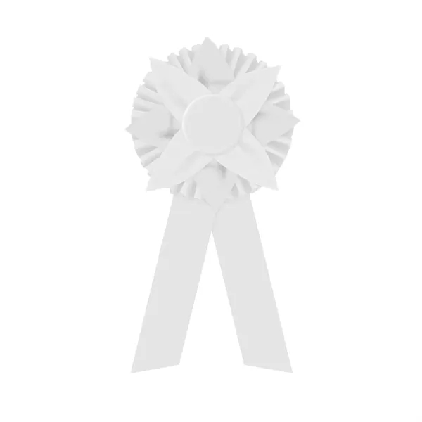 Rosette with two streamers 1 5/8" angled, 12" total length.... from ASI 93520 Ventura Inc