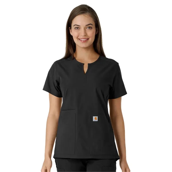 Carhartt Scrubs - Force Essentials Women's Notch Neck Tun...... from ASI 86018 Scrub Authority / Uniform Stores