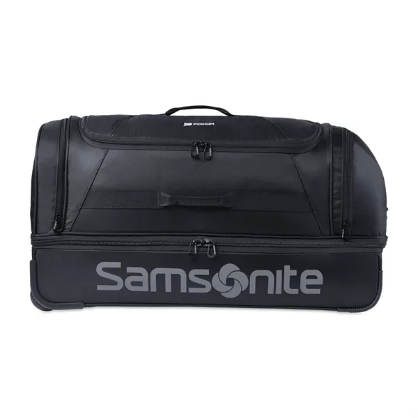 Durable drop bottom wheeled duffel for easy travel... from ASI 56070 Gemline / Gemline®