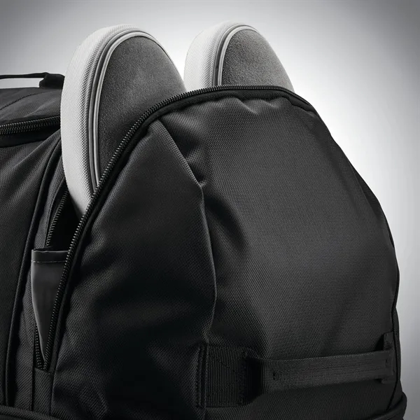 Durable drop bottom wheeled duffel for easy travel... from ASI 56070 Gemline / Gemline®
